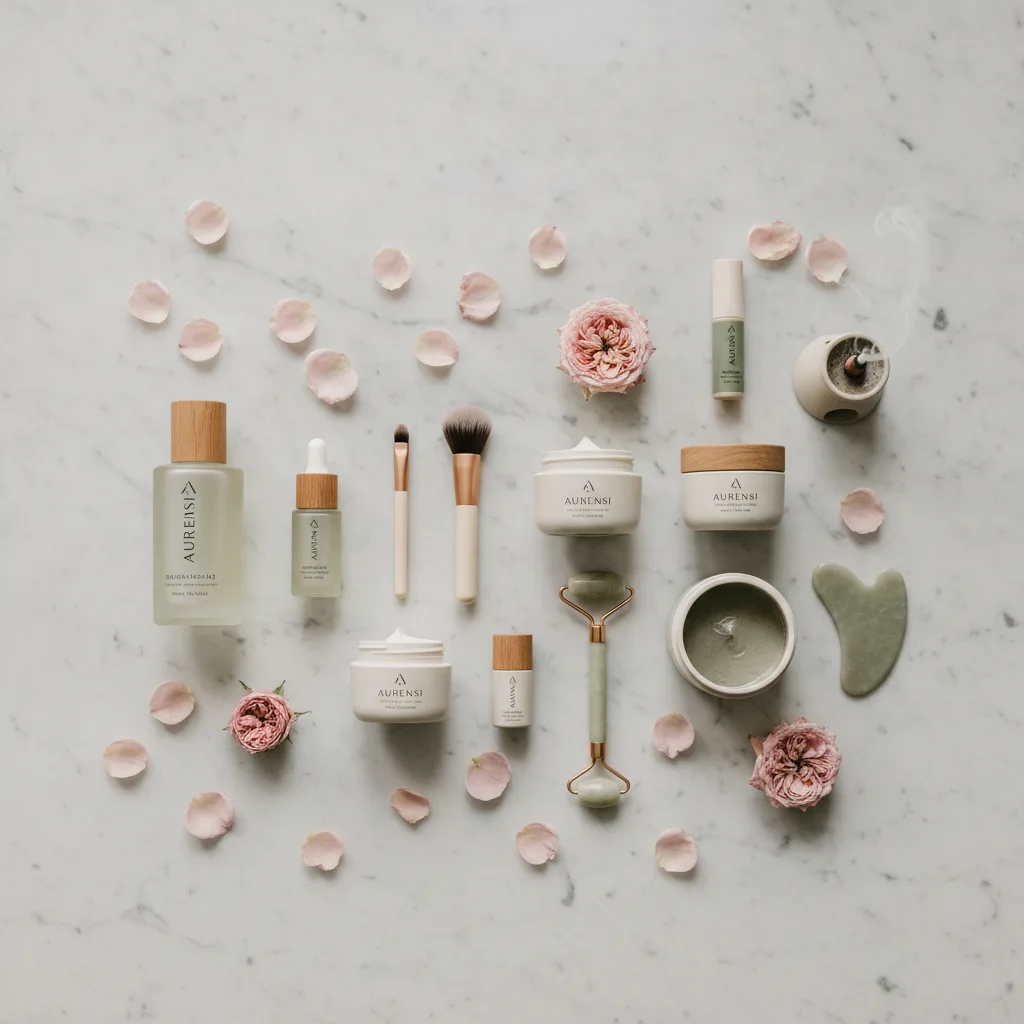 Aurensi product flatlay